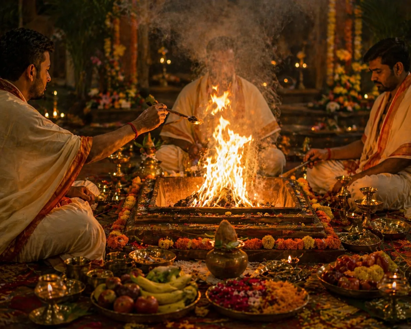 Sacred Hawan — Vedic Fire Ceremony