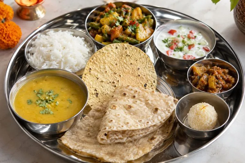 Ganga Thali — Nourishya Sattvic Dining