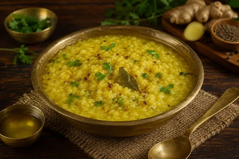 Ayurvedic Khichdi — Nourishya Sattvic Dining